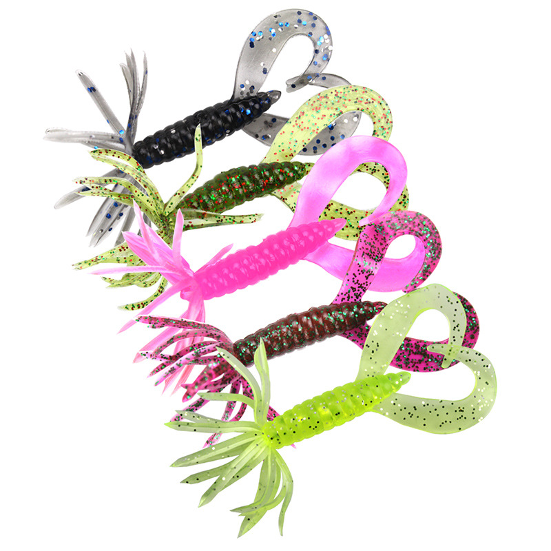 Jig Head Lure - Leurre souple en forme de parapluie