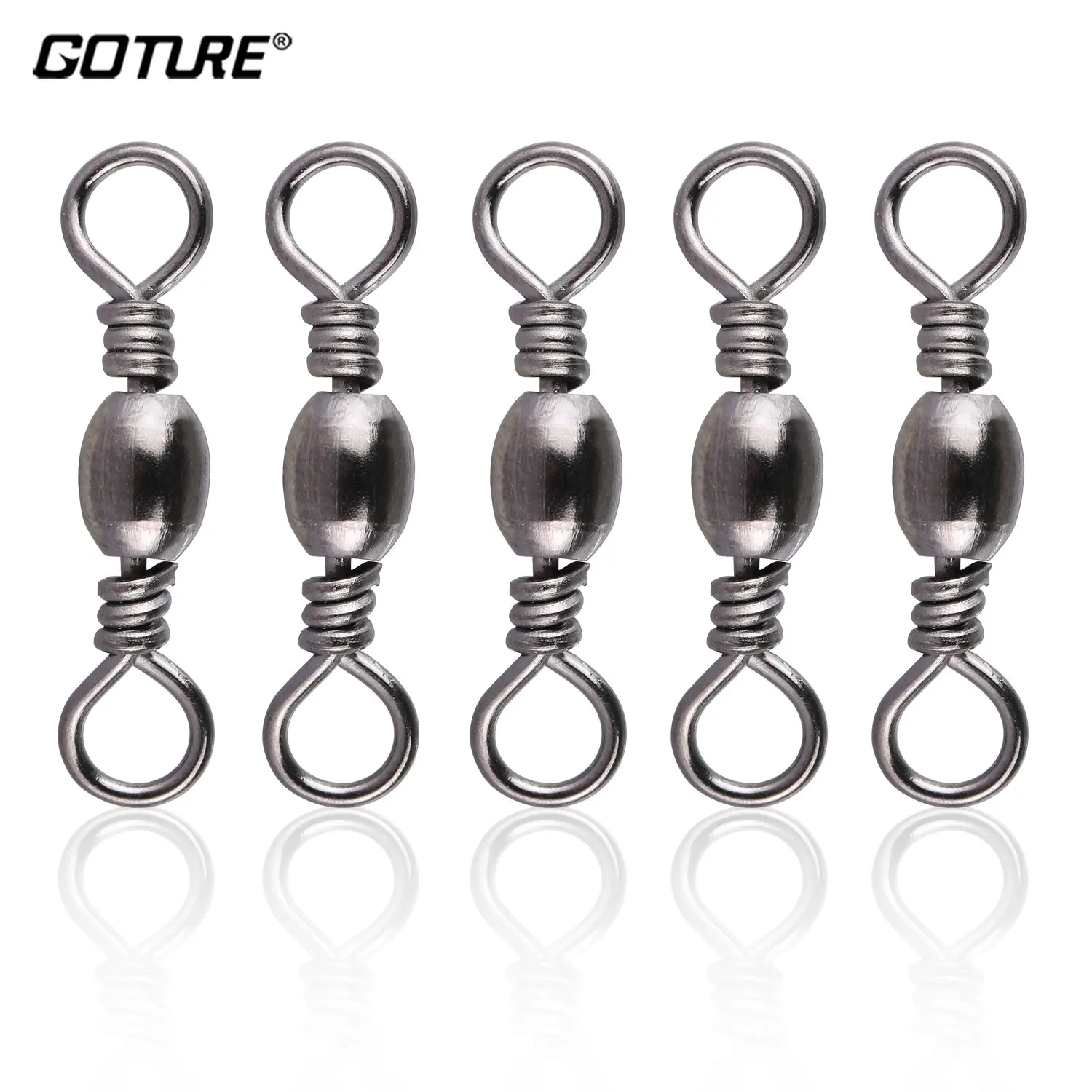 Fishing Equipment Hook - Goture 200 pcs/lot pêche roulant pivotant