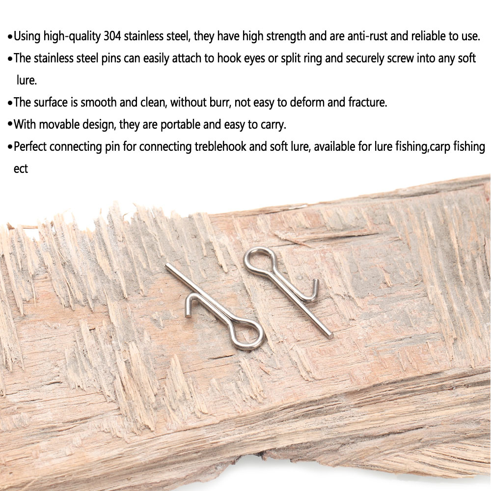 50/100 pièces Épingles de fixa - Fishing Equipment Hook avis et prix