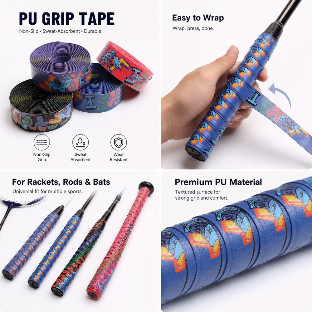 Ruban adhésif antidérapant col - Fishing Rod Wrap Tape avis et prix