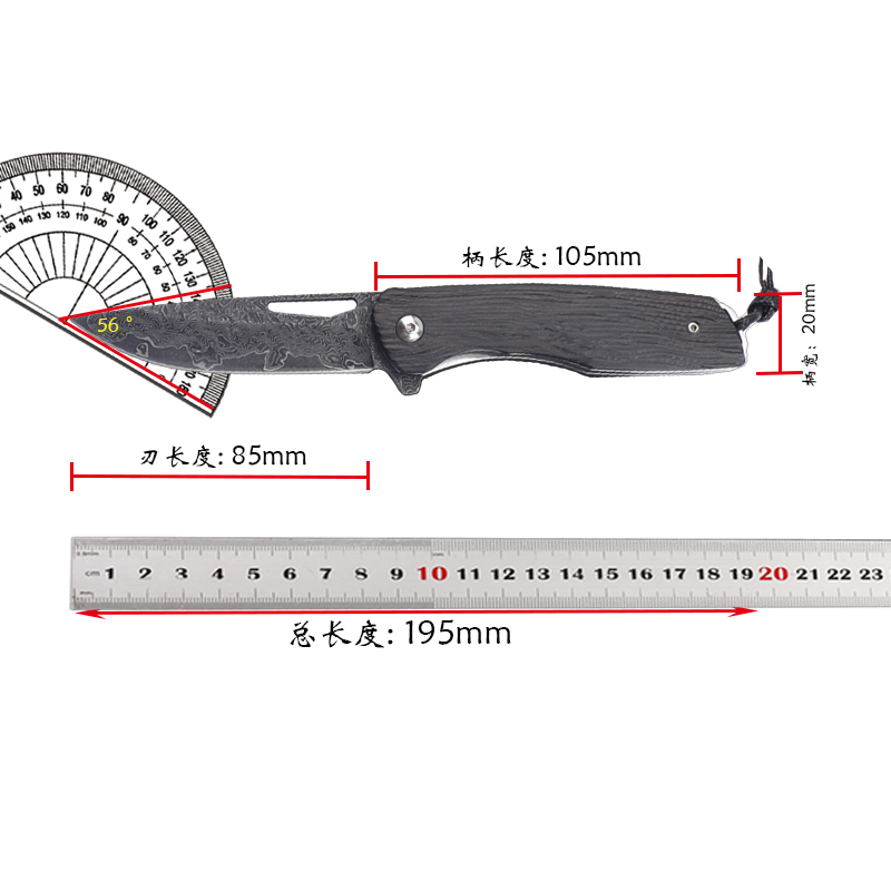 Couteau pliant à manche en ébè - Fishing Equipment Kitchener avis et prix