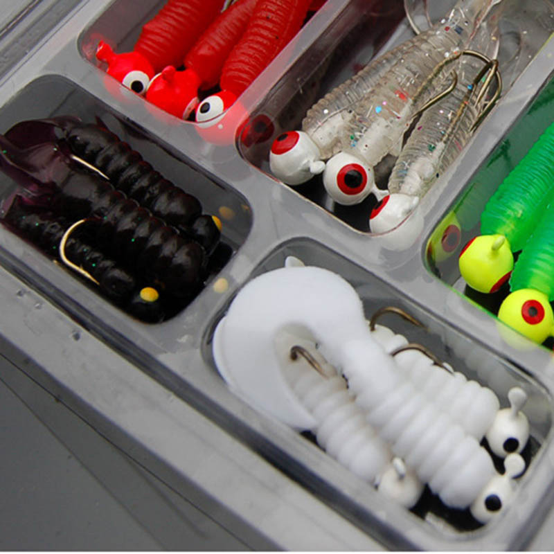 21 pièces/ensemble Mini leurre - Jig Head Lure avis et prix