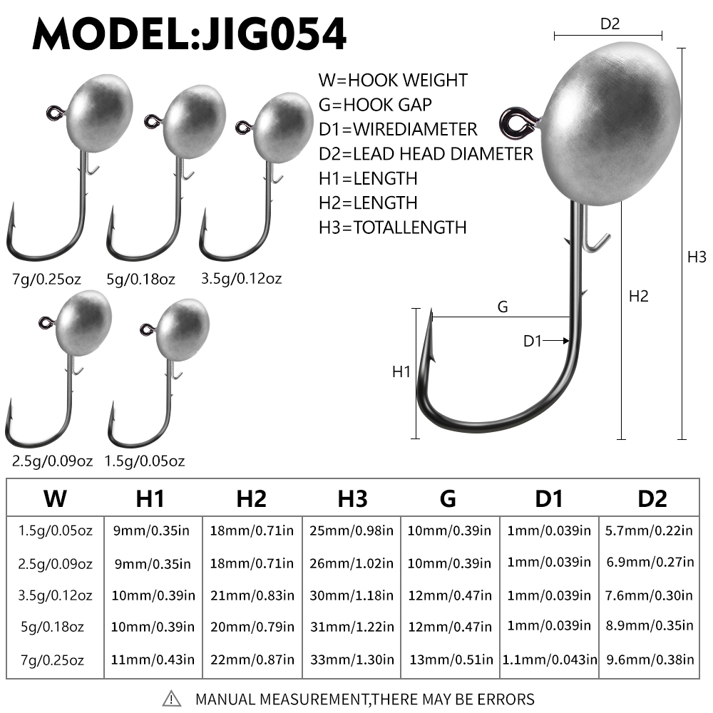 Sunlure 10 pièces/boîte Hameço - Jig Head Lure avis et prix