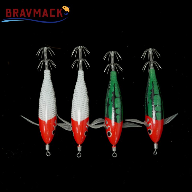 BRAVMACK Lot de 4 leurres de p - Jig Head Lure avis et prix