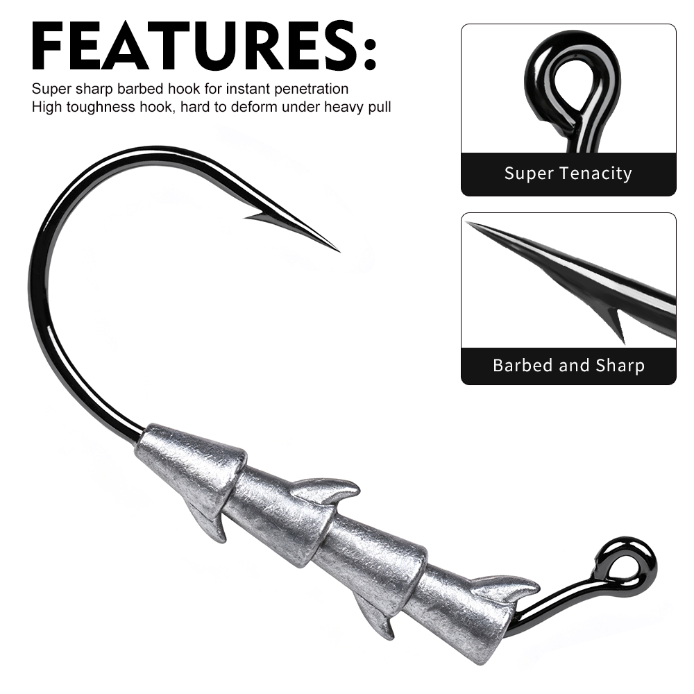 PROBEROS 5 pièces/boîte Hameço - Fishing Equipment Hook avis et prix