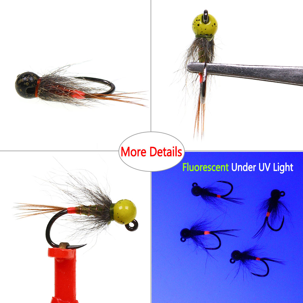 6 pièces # 14 # 16 # 18 leurre - Jig Head Lure avis et prix