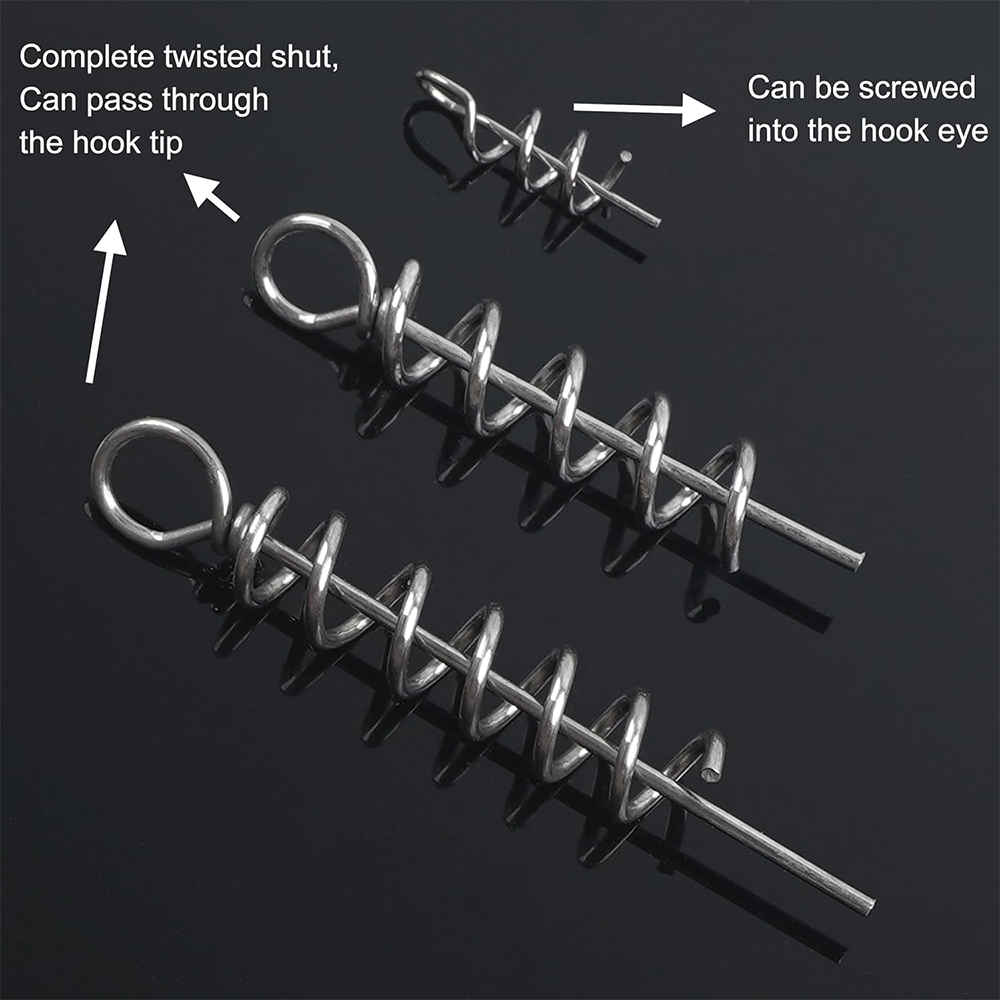 50 pièces printemps torsion se - Fishing Equipment Hook avis et prix