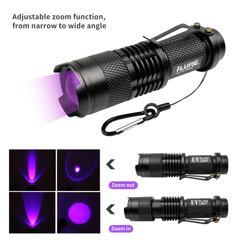 Mini lampe de poche UV 395nm,  - Fishing Equipment Hook avis et prix