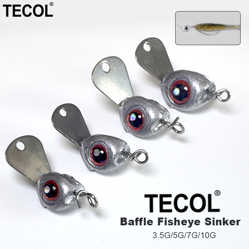 TECOL 5 ou 10 pièces 3.5g 5G 7 - Jig Head Lure avis et prix