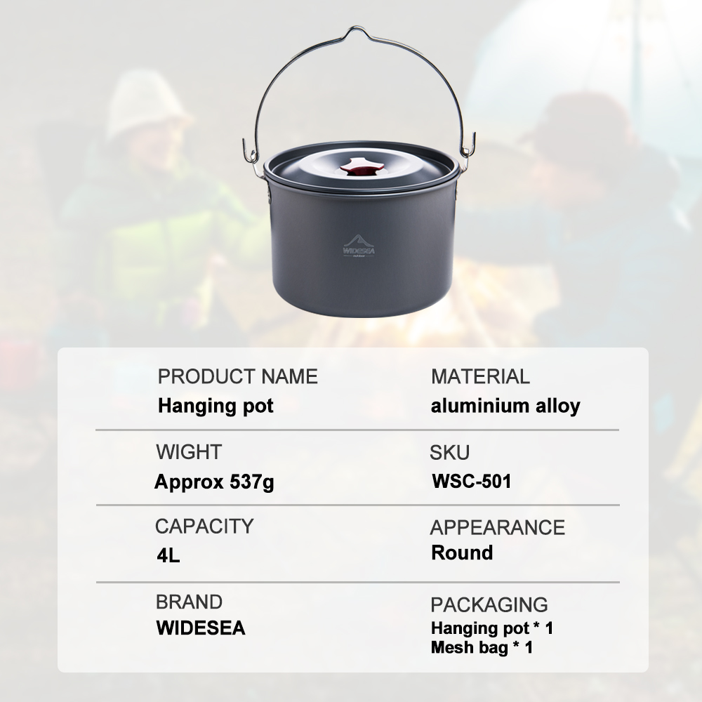 Widesea – Pot suspendu de Camp - Fishing Equipment Kitchener avis et prix