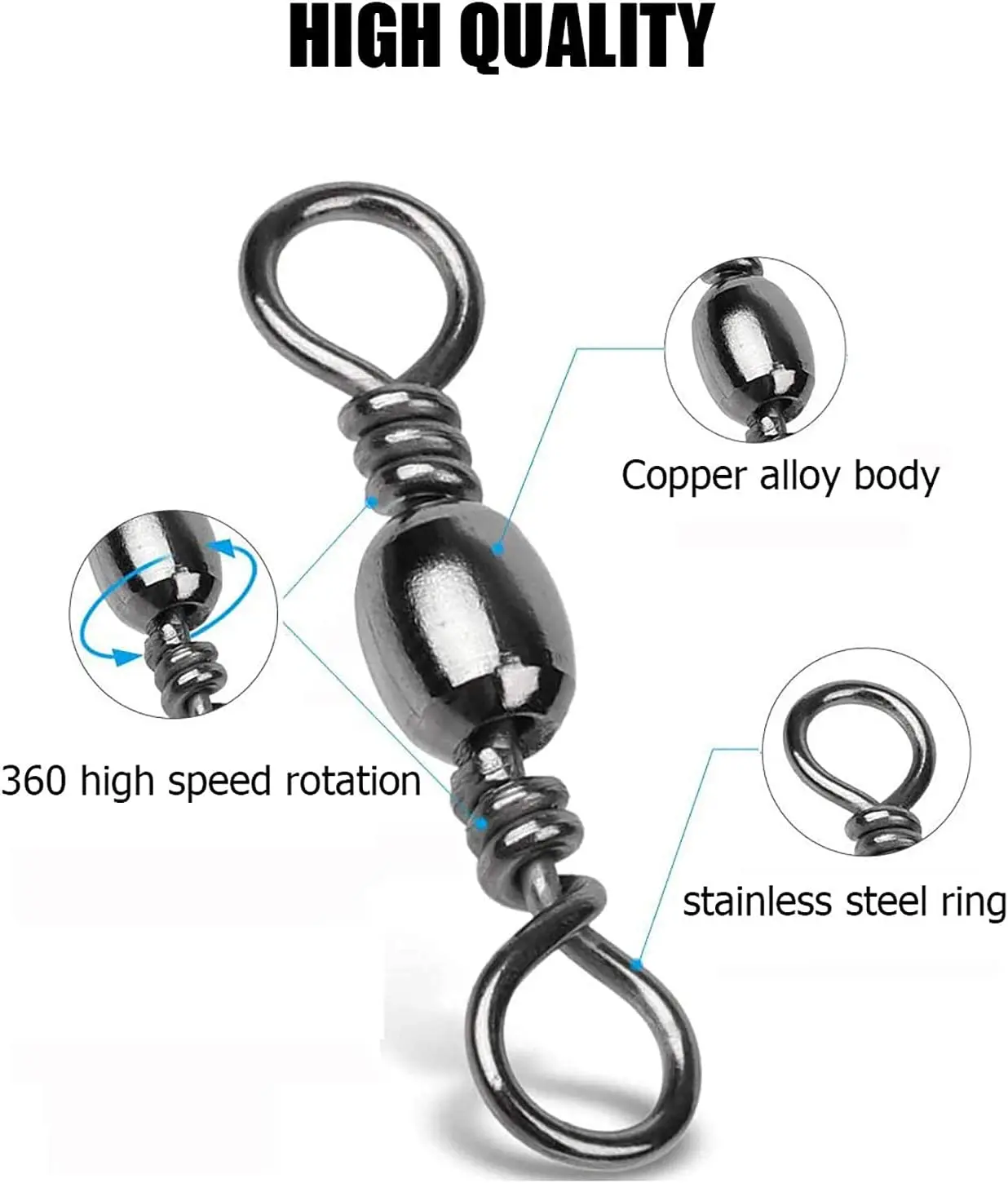 Goture 200 pcs/lot pêche roula - Fishing Equipment Hook avis et prix