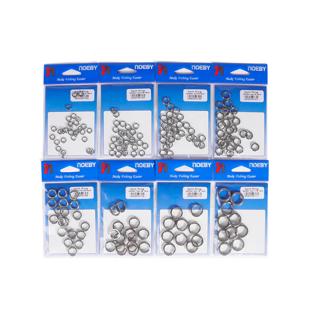Noeby – anneaux fendus en acie - Fishing Equipment Hook avis et prix
