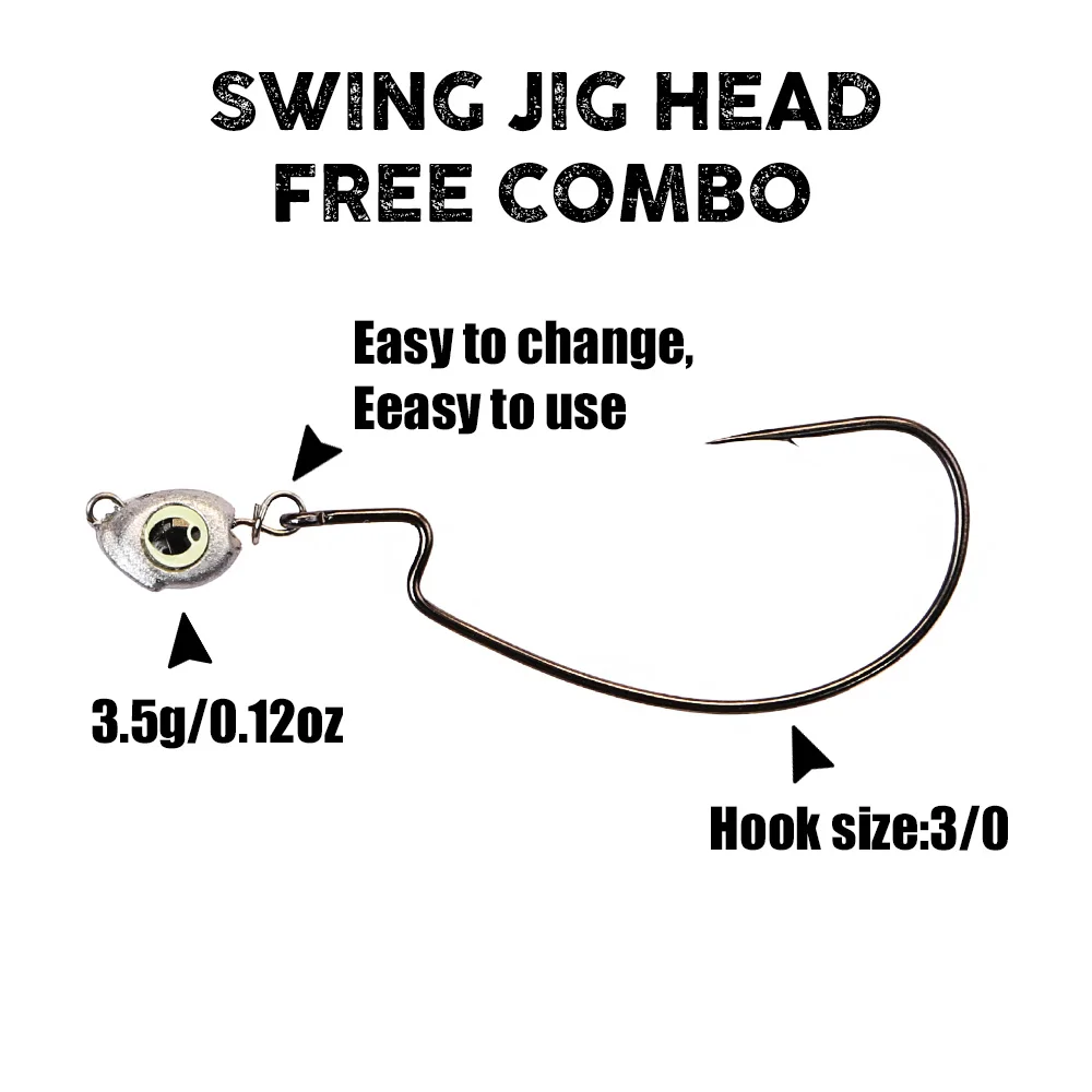 B&U Swing Jig Head Cheburashka - Jig Head Lure avis et prix